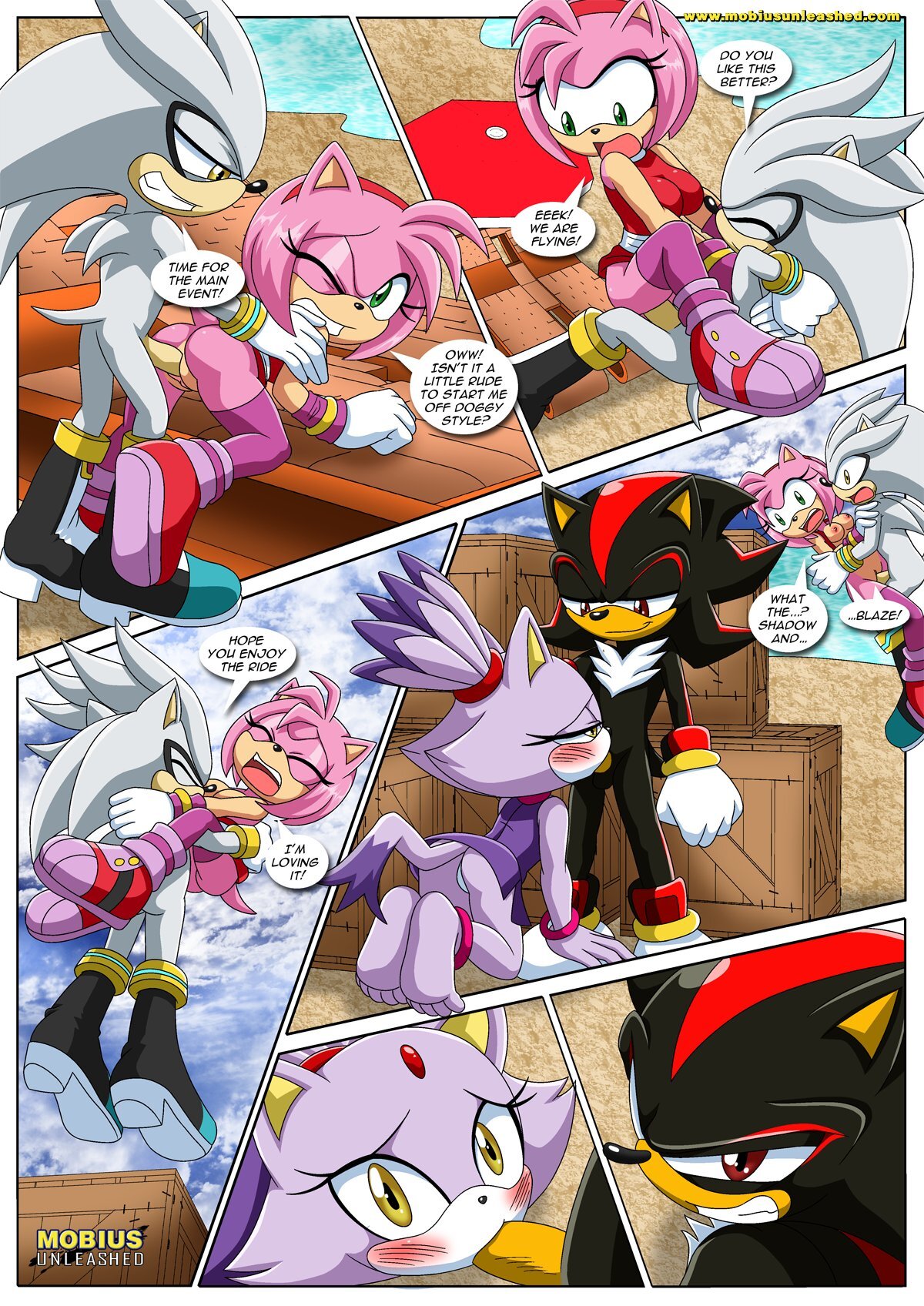 Mobius Unleashed: Sonic Project XXX (Extended) - Page 80