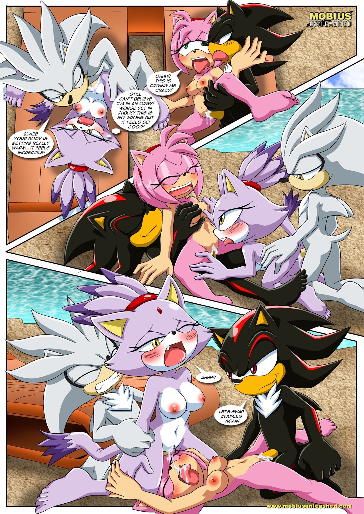 Mobius Unleashed: Sonic Project XXX (Extended) - Page 83