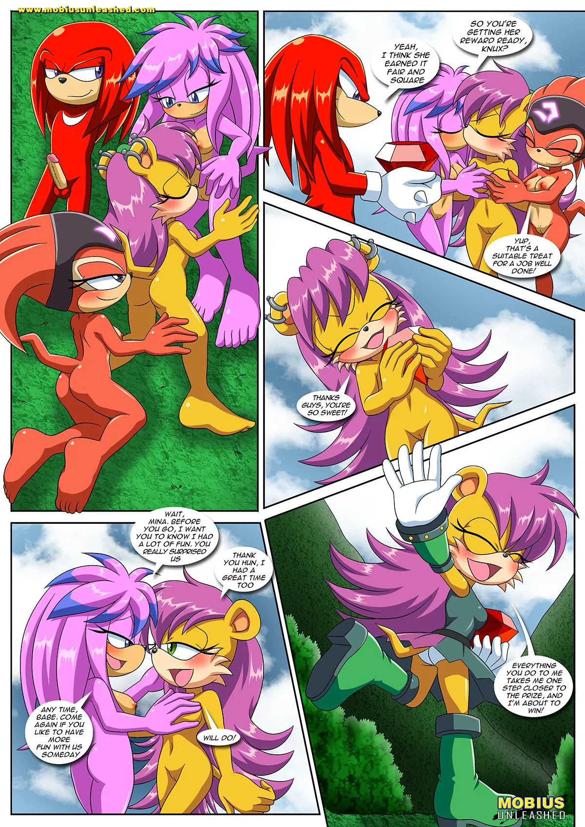 Mobius Unleashed: Sonic Project XXX (Extended) - Page 90