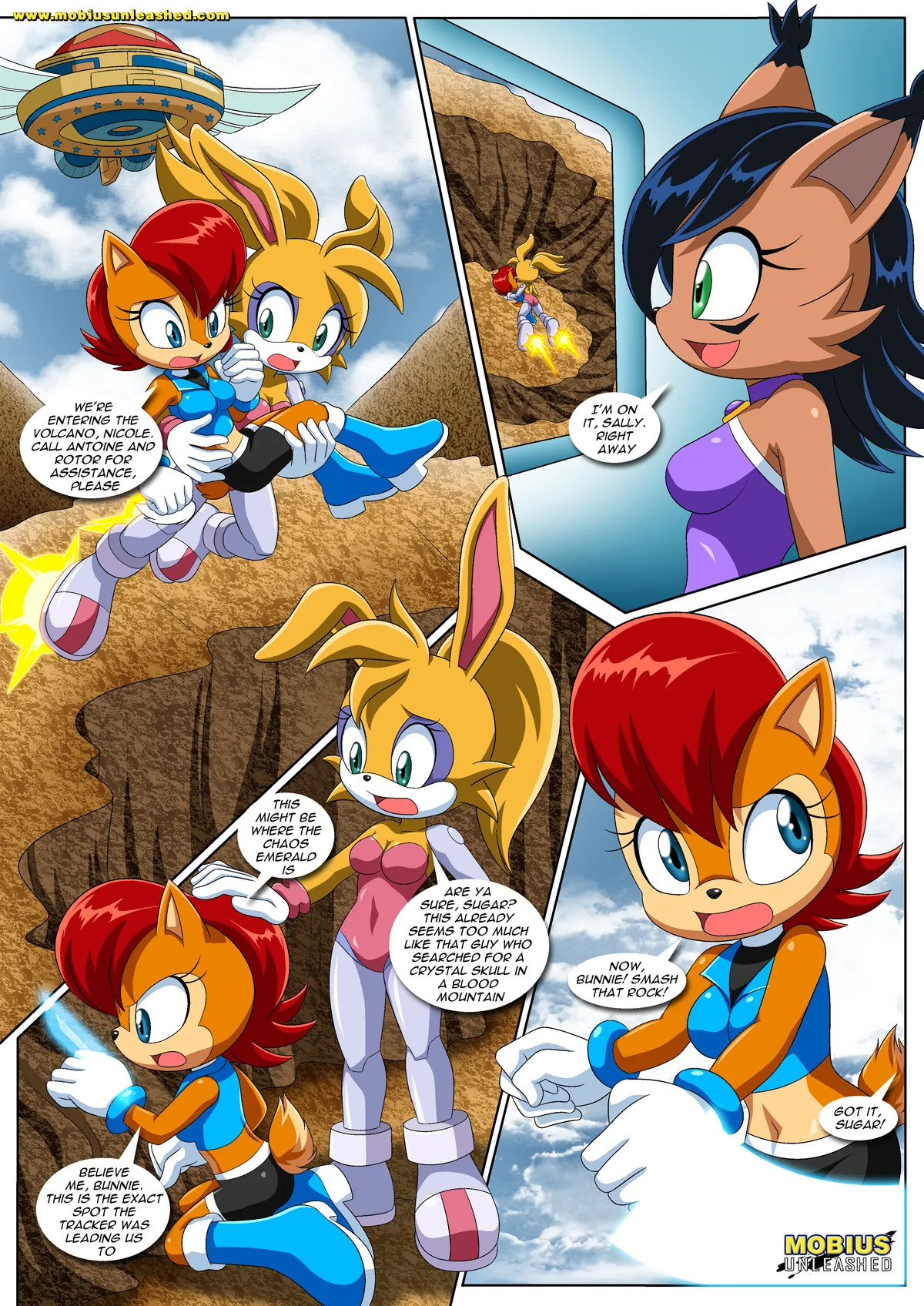 Mobius Unleashed: Sonic Project XXX (Extended) - Page 92