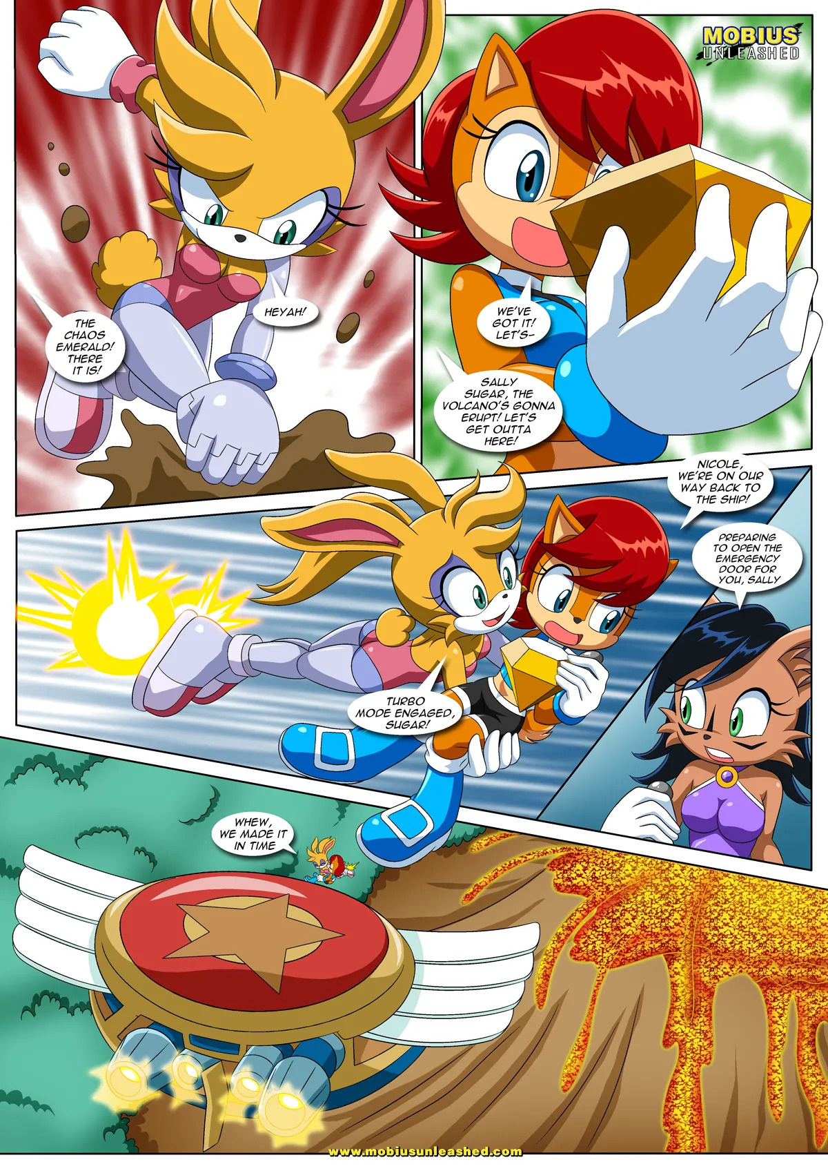 Mobius Unleashed: Sonic Project XXX (Extended) - Page 93