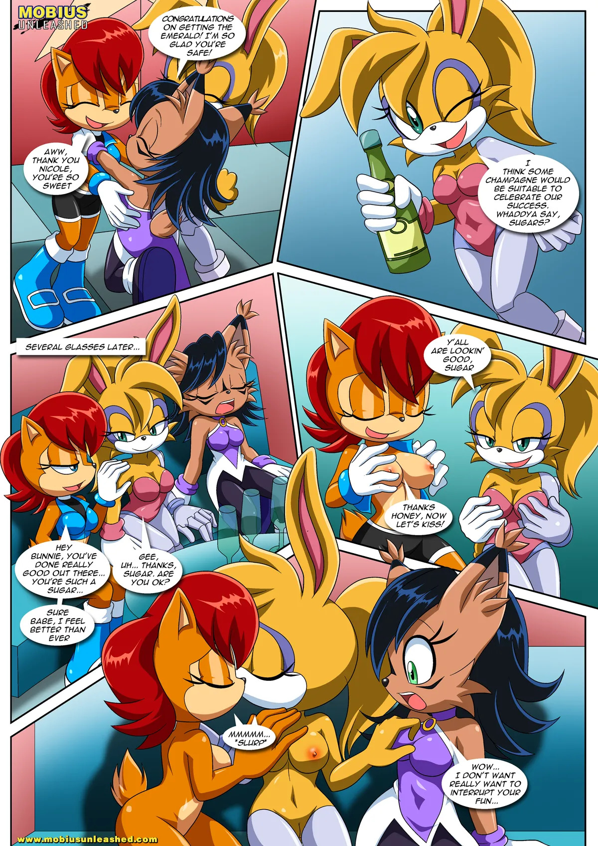Mobius Unleashed: Sonic Project XXX (Extended) - Page 94
