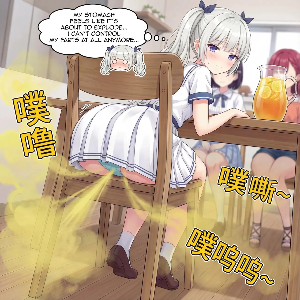 [Rank2000] Punishment Game - Fart Comic #8 (YuzuSoft) [English] - Page 12