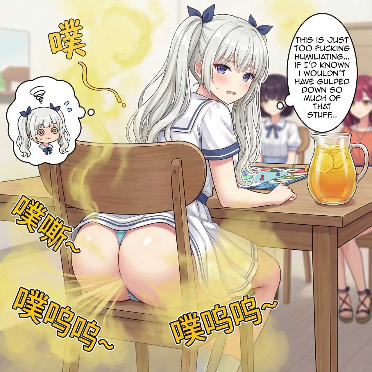 [Rank2000] Punishment Game - Fart Comic #8 (YuzuSoft) [English] - Page 13