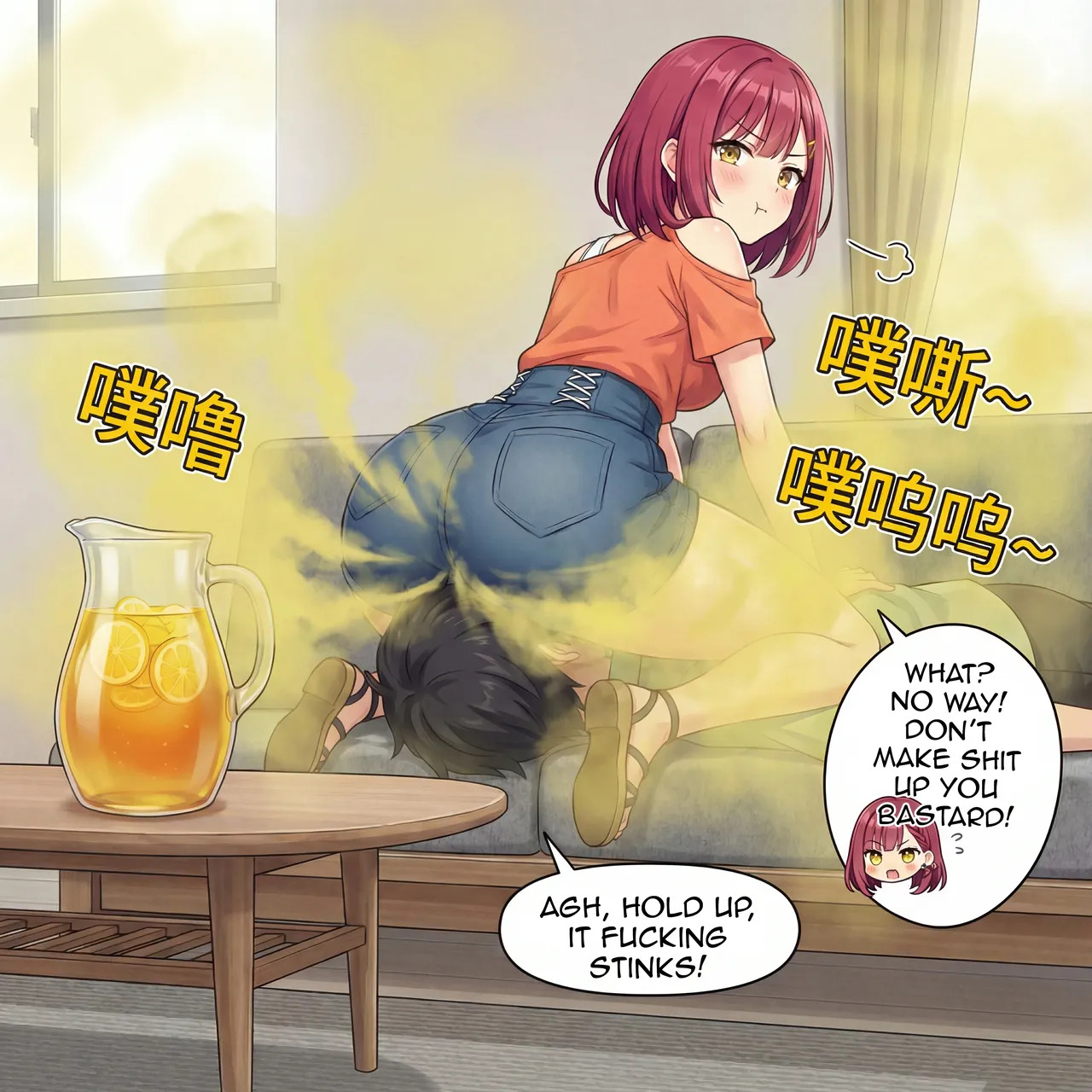 [Rank2000] Punishment Game - Fart Comic #8 (YuzuSoft) [English] - Page 20