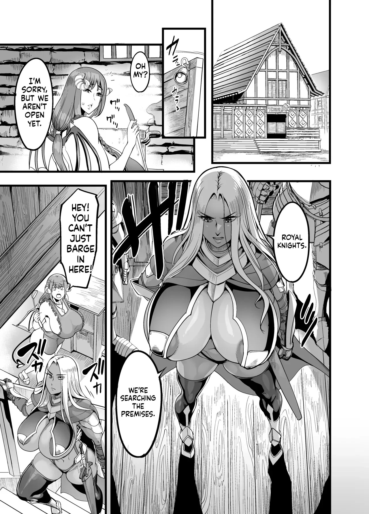 [Ikemen Teikoku (Remu)] Youkoso! Succubus Machi e 5 Onna Kishi Succubus Ka Keikaku - Page 5