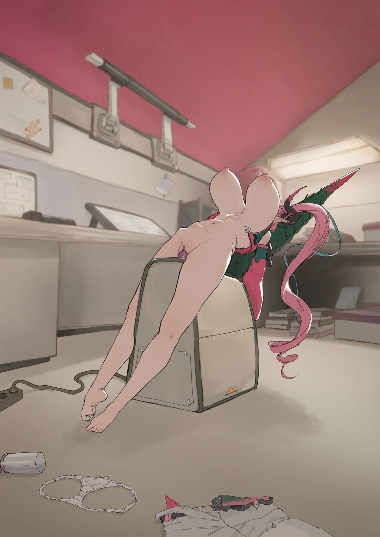 [FrozenSpiderLily] Yvonne - "Noob Pussy Test" (アークナイツ: エンドフィールド) - Page 54