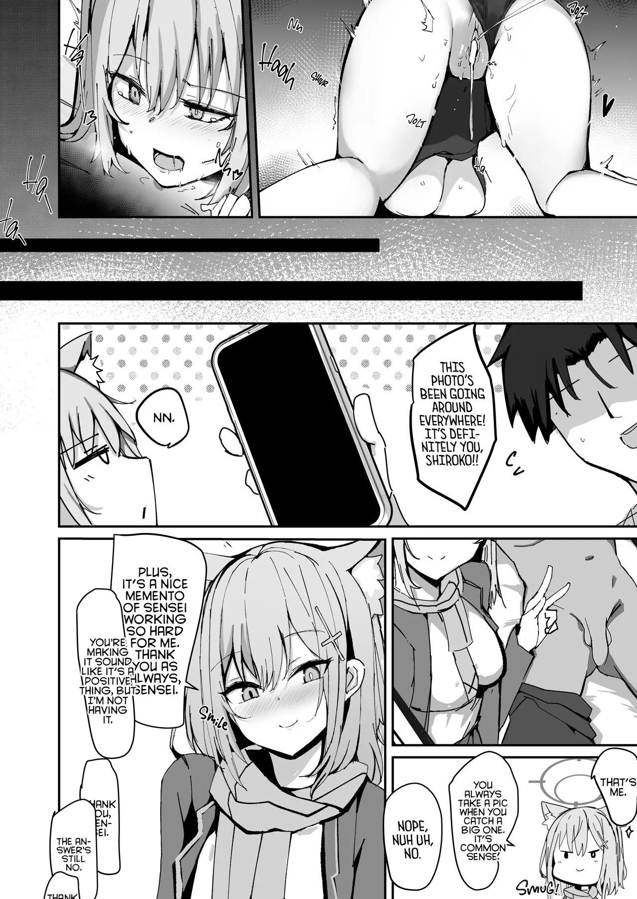 Shiroko to Ecchi Shichau Hon. | A Book Where I End Up Fucking Shiroko (Blue Archive) [English] [Digital] - Page 24