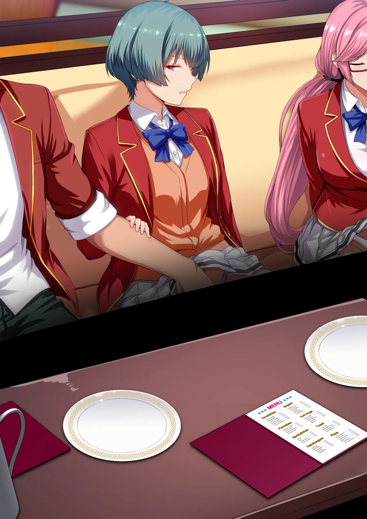 [Mousou Caution (Daiaru)] Motto Hageshiku, Skirt No Nakawo Sukihoudai Ijirareteru CG - Page 299