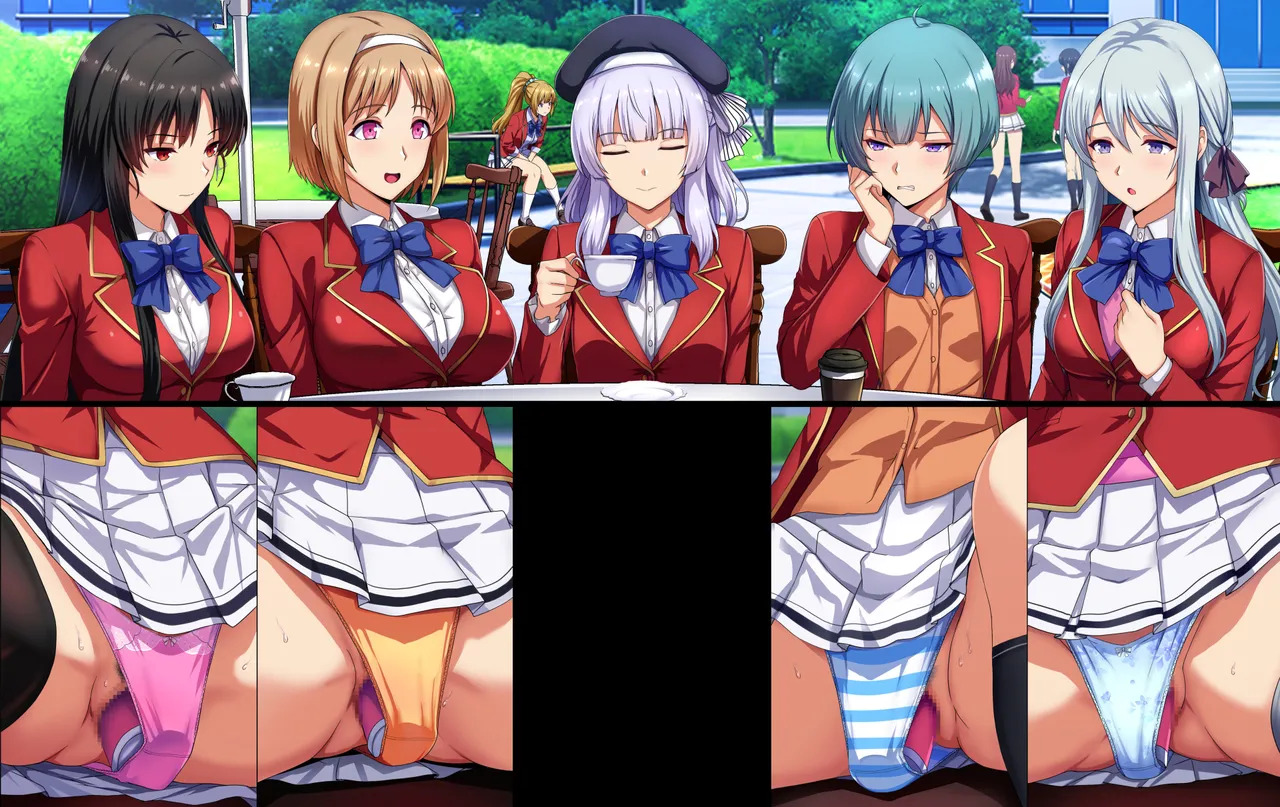 [Mousou Caution (Daiaru)] Motto Hageshiku, Skirt No Nakawo Sukihoudai Ijirareteru CG - Page 339