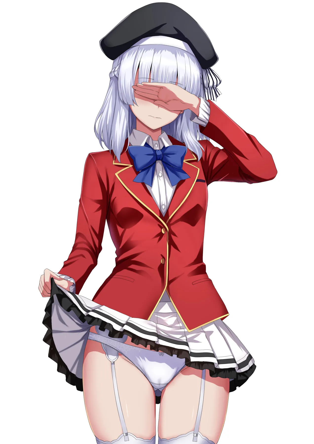 [Mousou Caution (Daiaru)] Motto Hageshiku, Skirt No Nakawo Sukihoudai Ijirareteru CG - Page 444