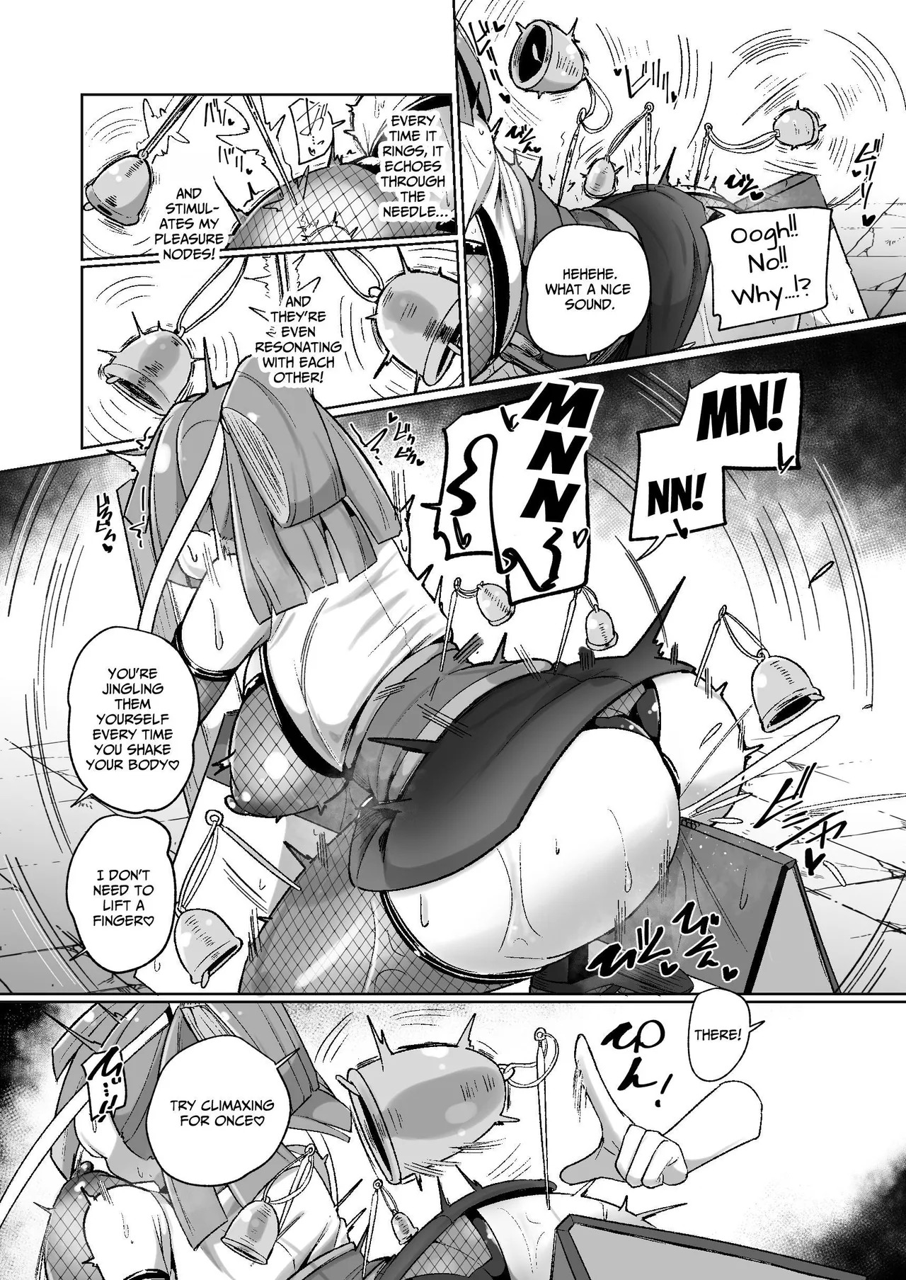 [Echie Kokufuku Aka (Monota)] Kunoichi Rin no Make Zome Choukyou ~Itsutsu no Hi Ana to Saidai no Jakuten~ | Kunoichi Rin’s Loser Training ~The Five Nodes and her Greatest Weakness~ [English] [IXIA WORKS] [Digital] - Page 14