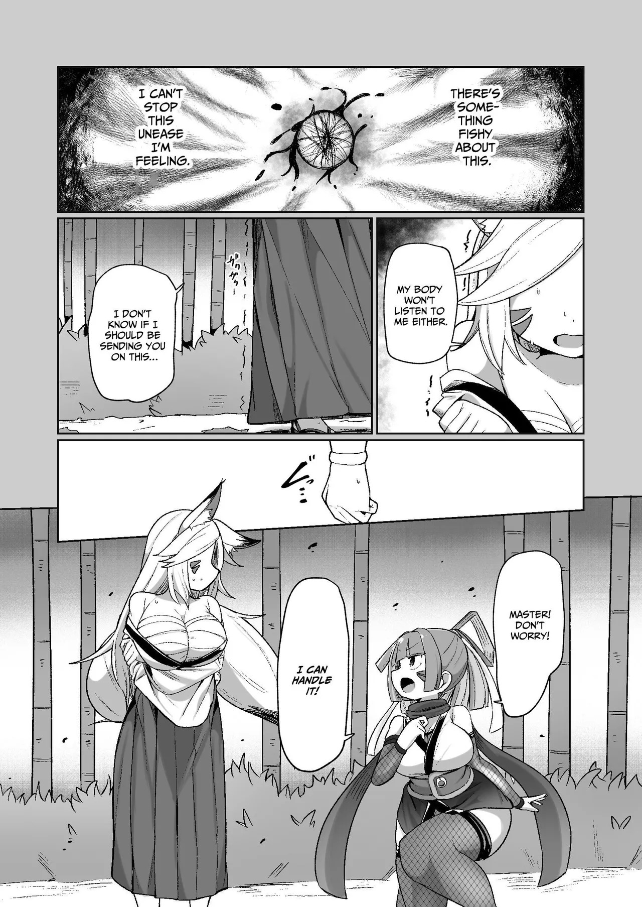 [Echie Kokufuku Aka (Monota)] Kunoichi Rin no Make Zome Choukyou ~Itsutsu no Hi Ana to Saidai no Jakuten~ | Kunoichi Rin’s Loser Training ~The Five Nodes and her Greatest Weakness~ [English] [IXIA WORKS] [Digital] - Page 18
