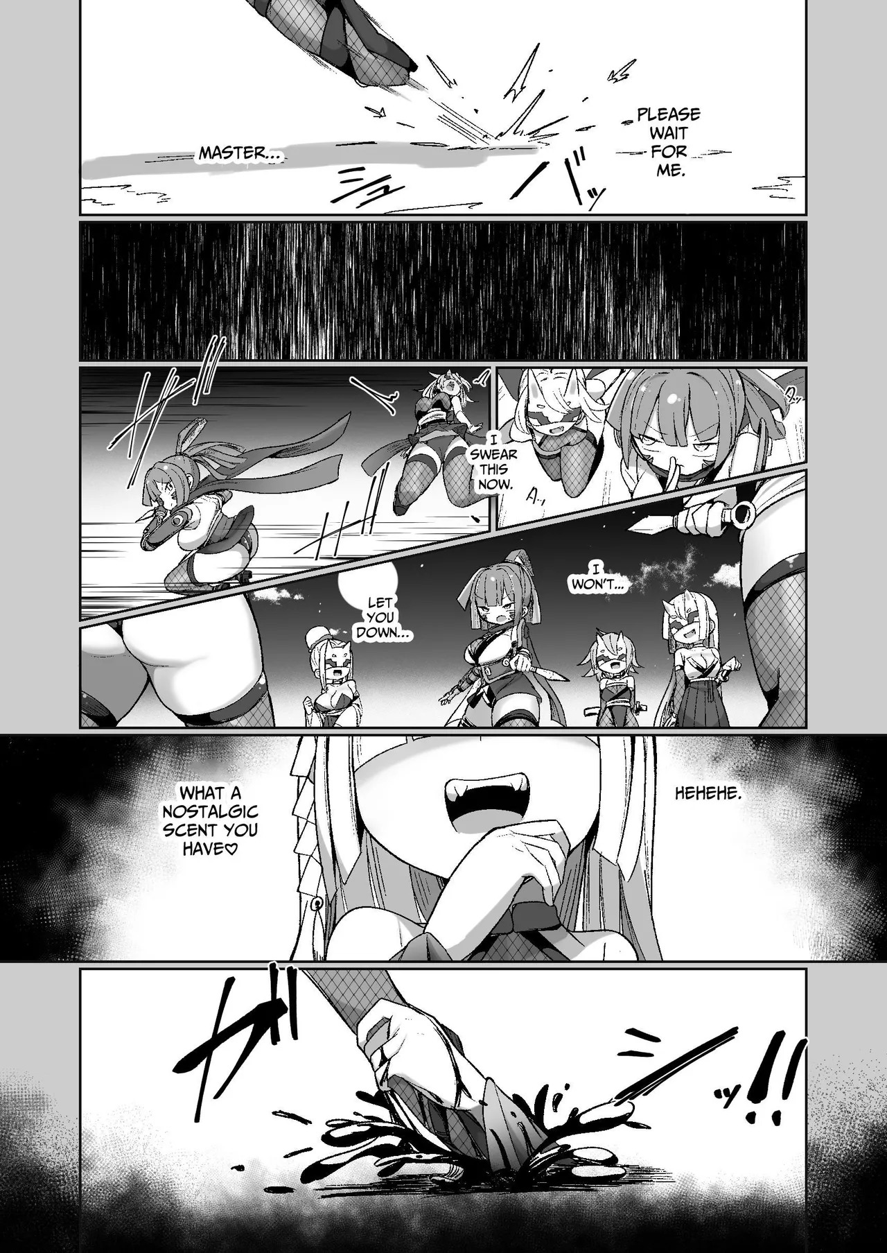 [Echie Kokufuku Aka (Monota)] Kunoichi Rin no Make Zome Choukyou ~Itsutsu no Hi Ana to Saidai no Jakuten~ | Kunoichi Rin’s Loser Training ~The Five Nodes and her Greatest Weakness~ [English] [IXIA WORKS] [Digital] - Page 20