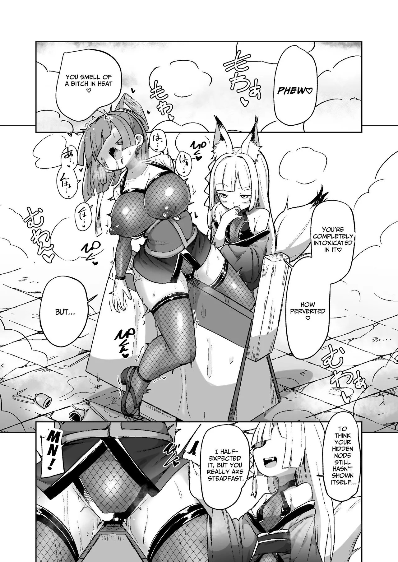 [Echie Kokufuku Aka (Monota)] Kunoichi Rin no Make Zome Choukyou ~Itsutsu no Hi Ana to Saidai no Jakuten~ | Kunoichi Rin’s Loser Training ~The Five Nodes and her Greatest Weakness~ [English] [IXIA WORKS] [Digital] - Page 21