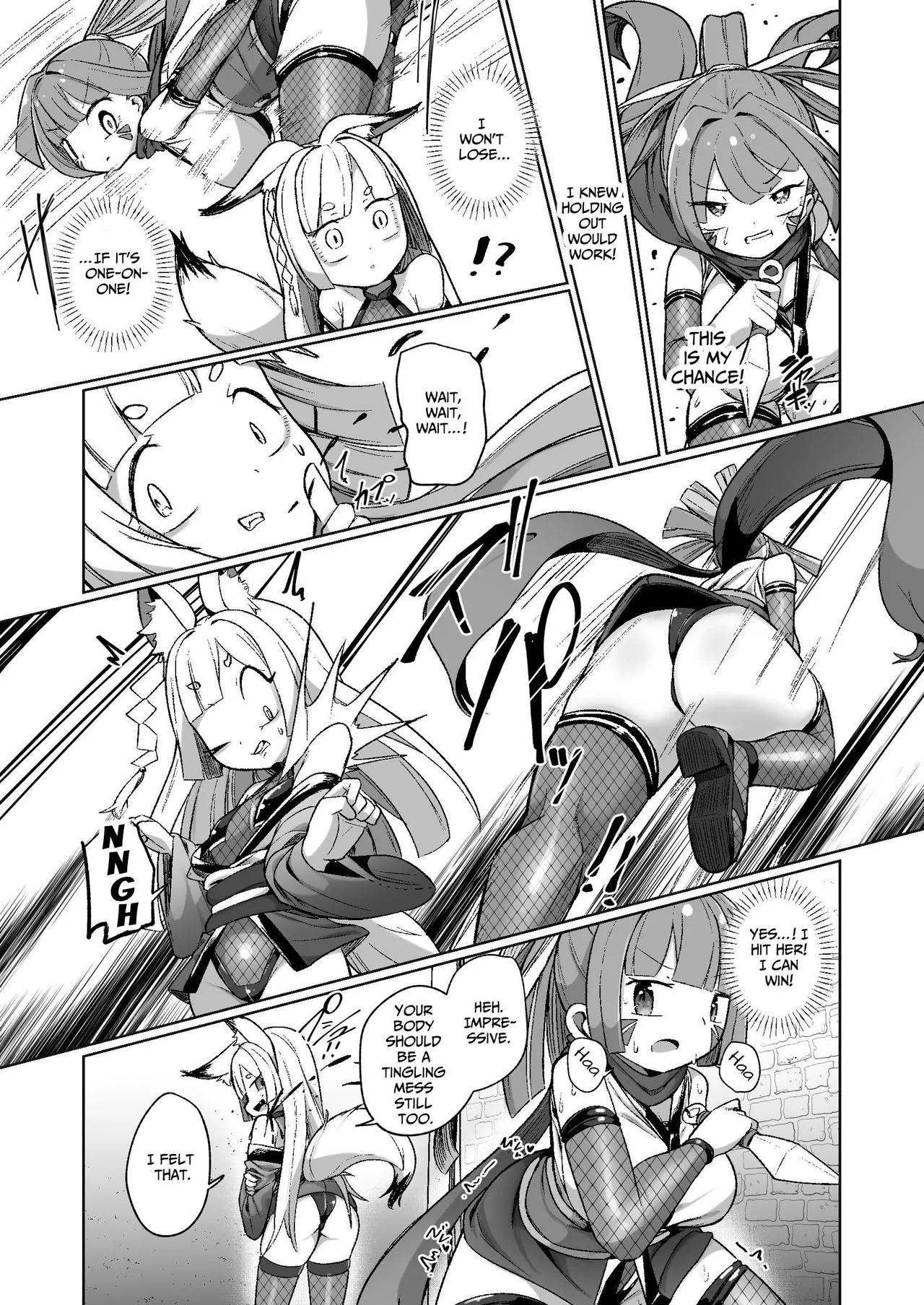 [Echie Kokufuku Aka (Monota)] Kunoichi Rin no Make Zome Choukyou ~Itsutsu no Hi Ana to Saidai no Jakuten~ | Kunoichi Rin’s Loser Training ~The Five Nodes and her Greatest Weakness~ [English] [IXIA WORKS] [Digital] - Page 23