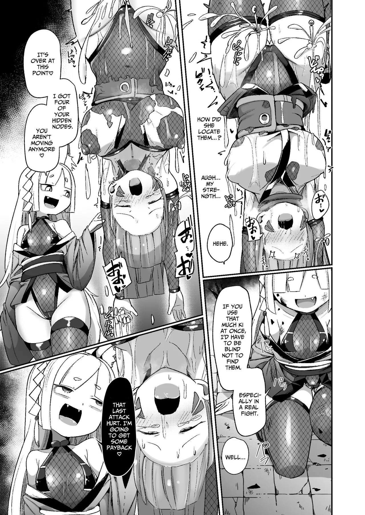 [Echie Kokufuku Aka (Monota)] Kunoichi Rin no Make Zome Choukyou ~Itsutsu no Hi Ana to Saidai no Jakuten~ | Kunoichi Rin’s Loser Training ~The Five Nodes and her Greatest Weakness~ [English] [IXIA WORKS] [Digital] - Page 27