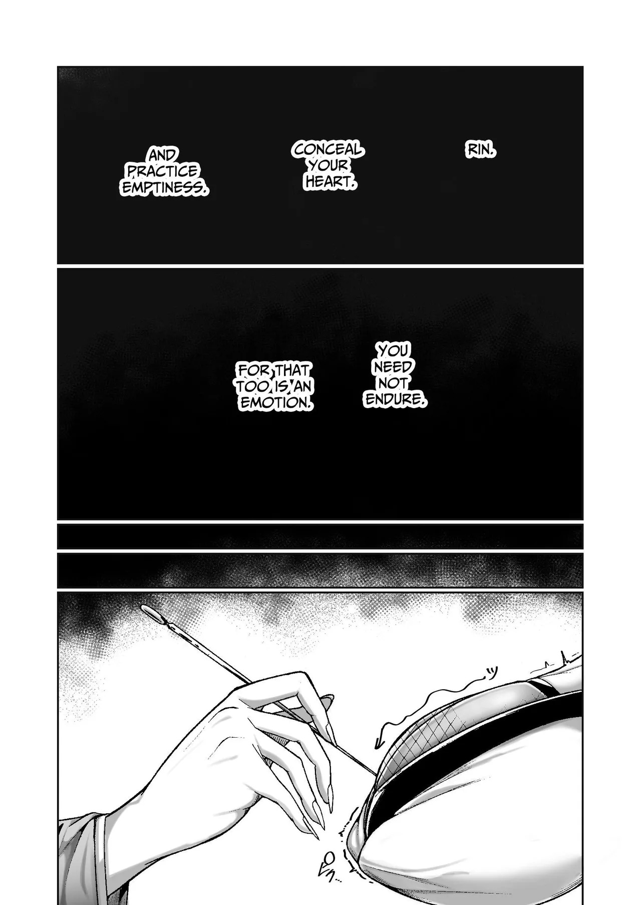 [Echie Kokufuku Aka (Monota)] Kunoichi Rin no Make Zome Choukyou ~Itsutsu no Hi Ana to Saidai no Jakuten~ | Kunoichi Rin’s Loser Training ~The Five Nodes and her Greatest Weakness~ [English] [IXIA WORKS] [Digital] - Page 3