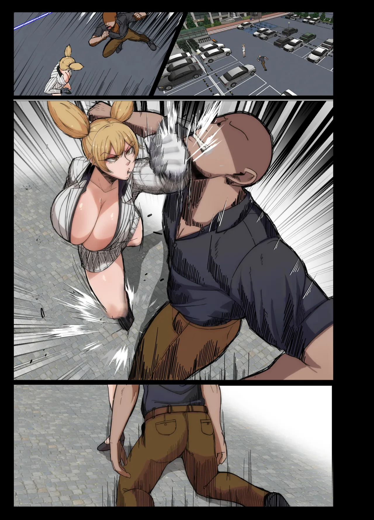 Muhyoujou kouhai to sauna de haramase sekkusu - Page 45