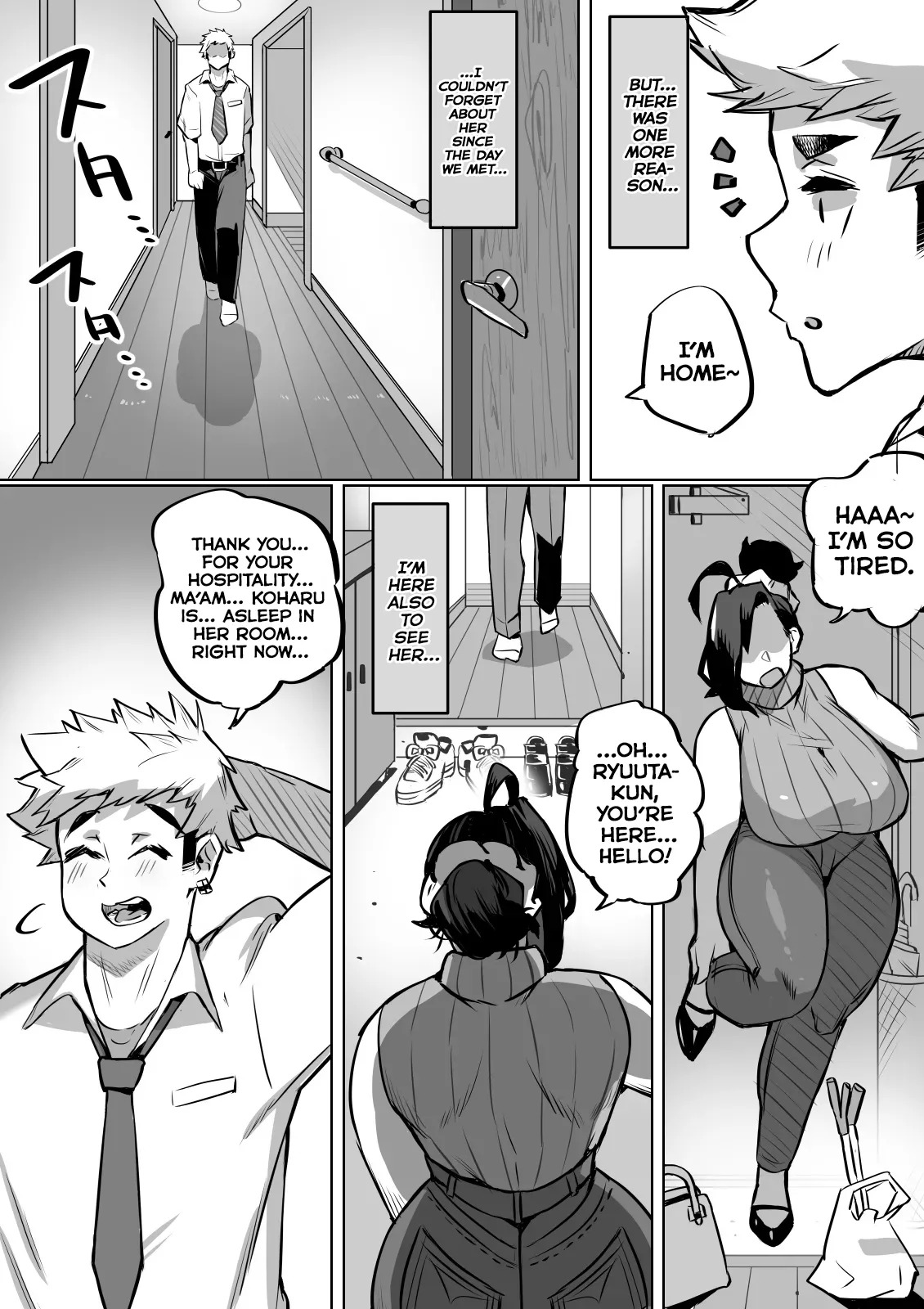 [36p] Bakunyuu Kazoku [English] [Poranya] - Page 10