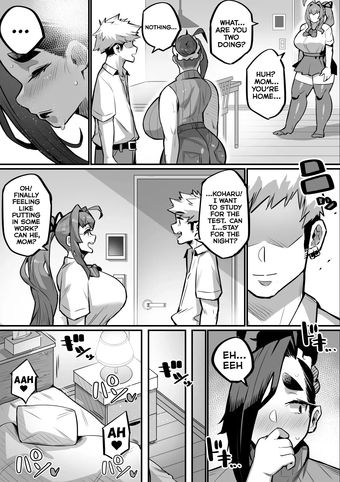 [36p] Bakunyuu Kazoku [English] [Poranya] - Page 19