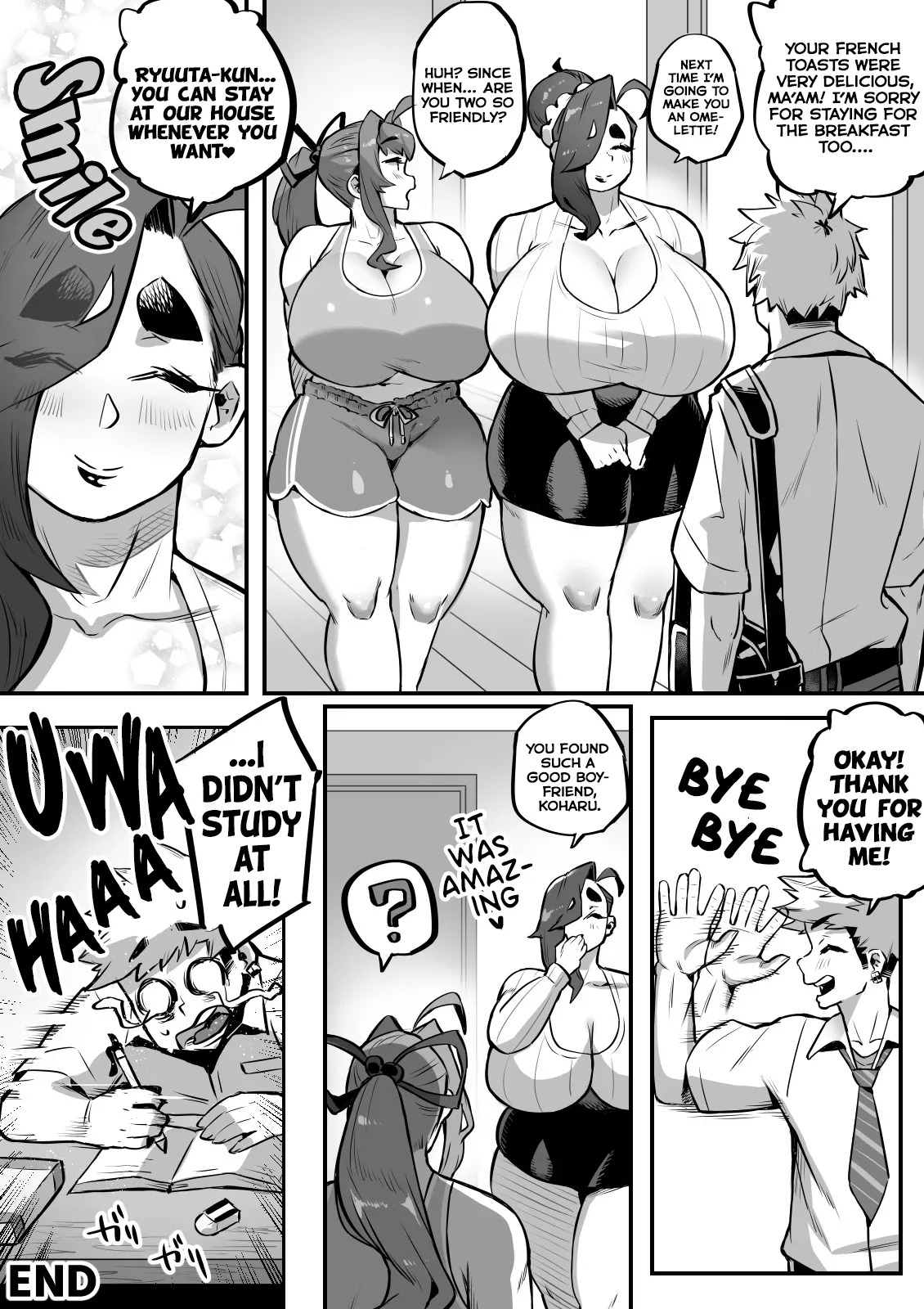 [36p] Bakunyuu Kazoku [English] [Poranya] - Page 39