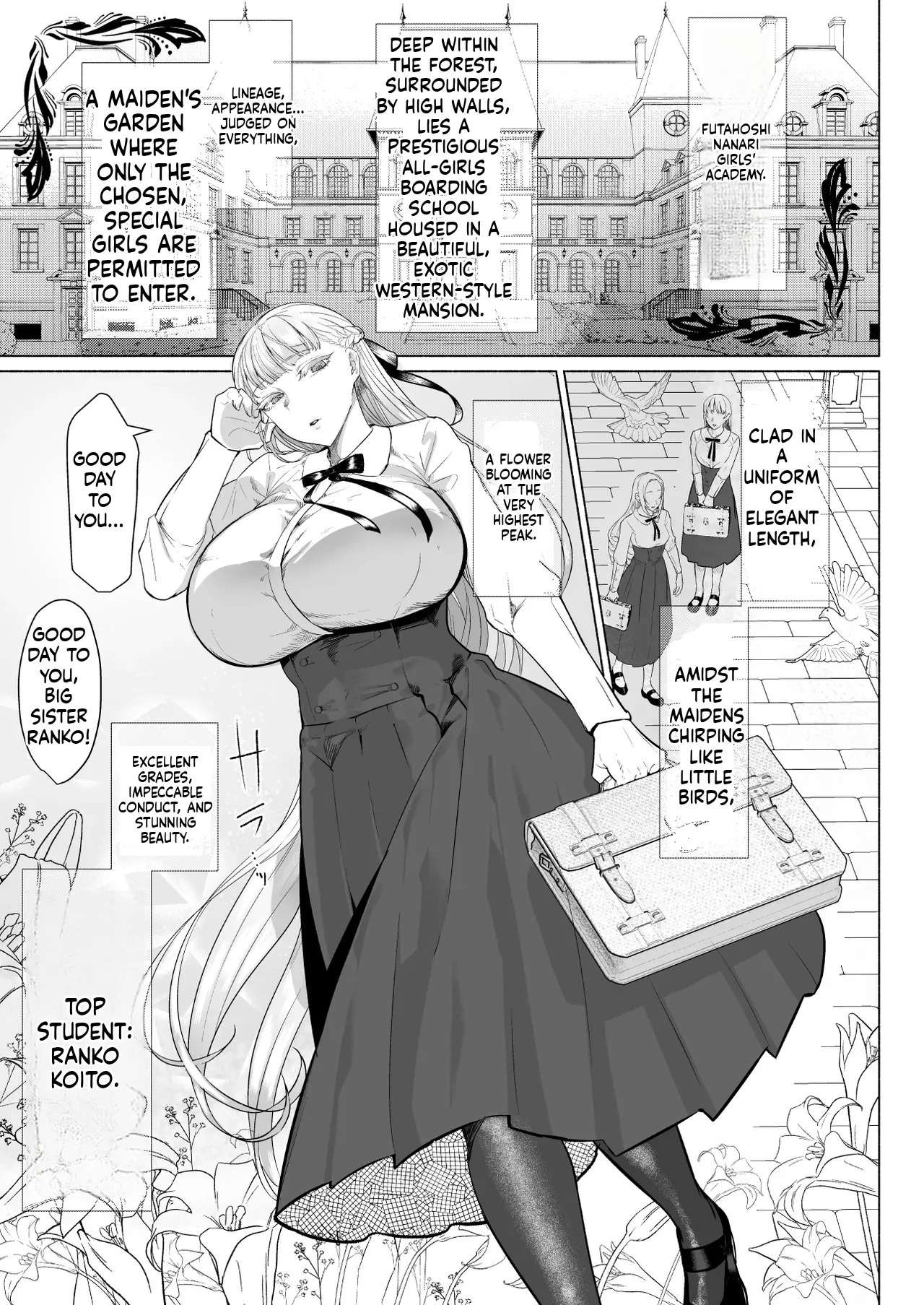[Aburanabeshiki (puru)] Hijiri Futanari Jogakuin no Imposter - Page 3