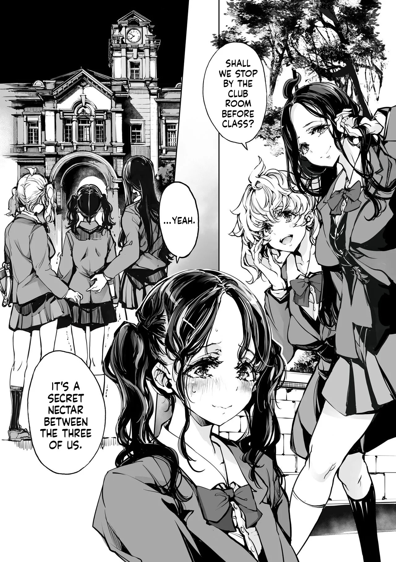[70 Nenshiki Yuukyuu Kikan (Ohagi-san)] Mitsu no Shitataru Hana no You [English] [Digital] - Page 57