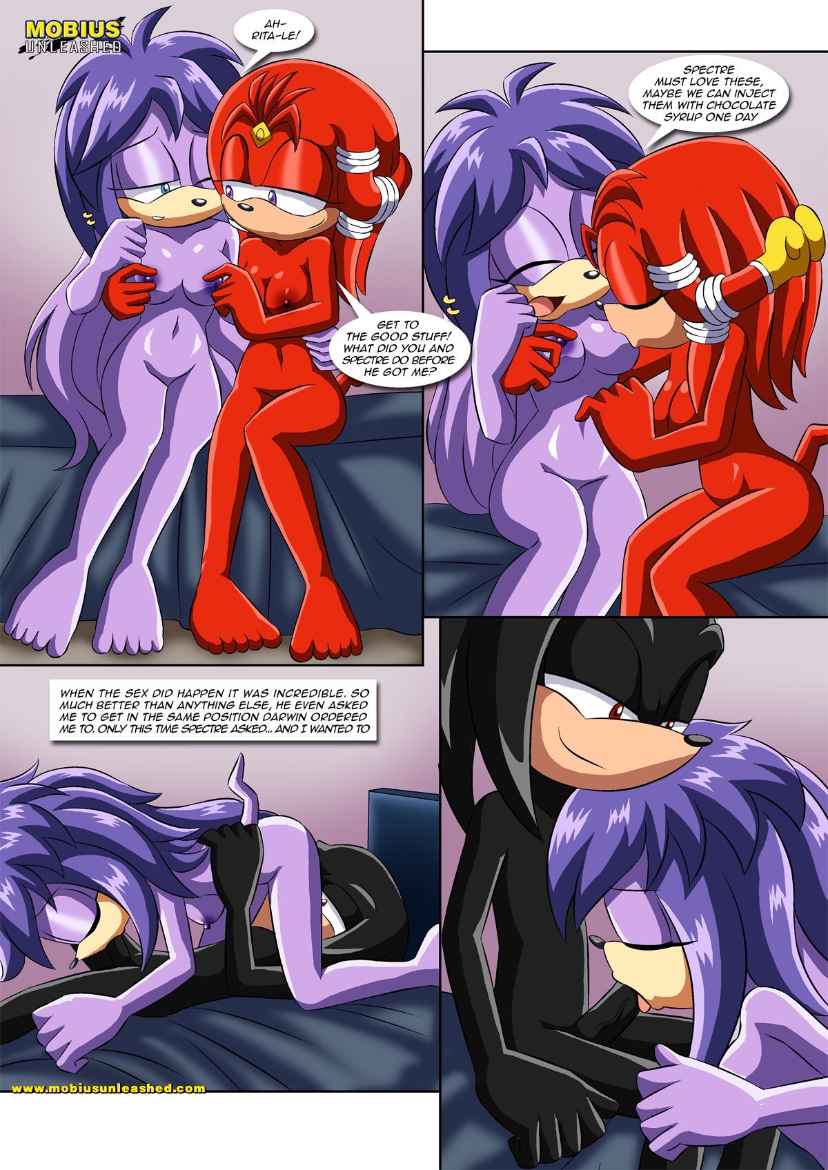 Mobius Unleashed: Spectre's Harem (Extended) - Page 23
