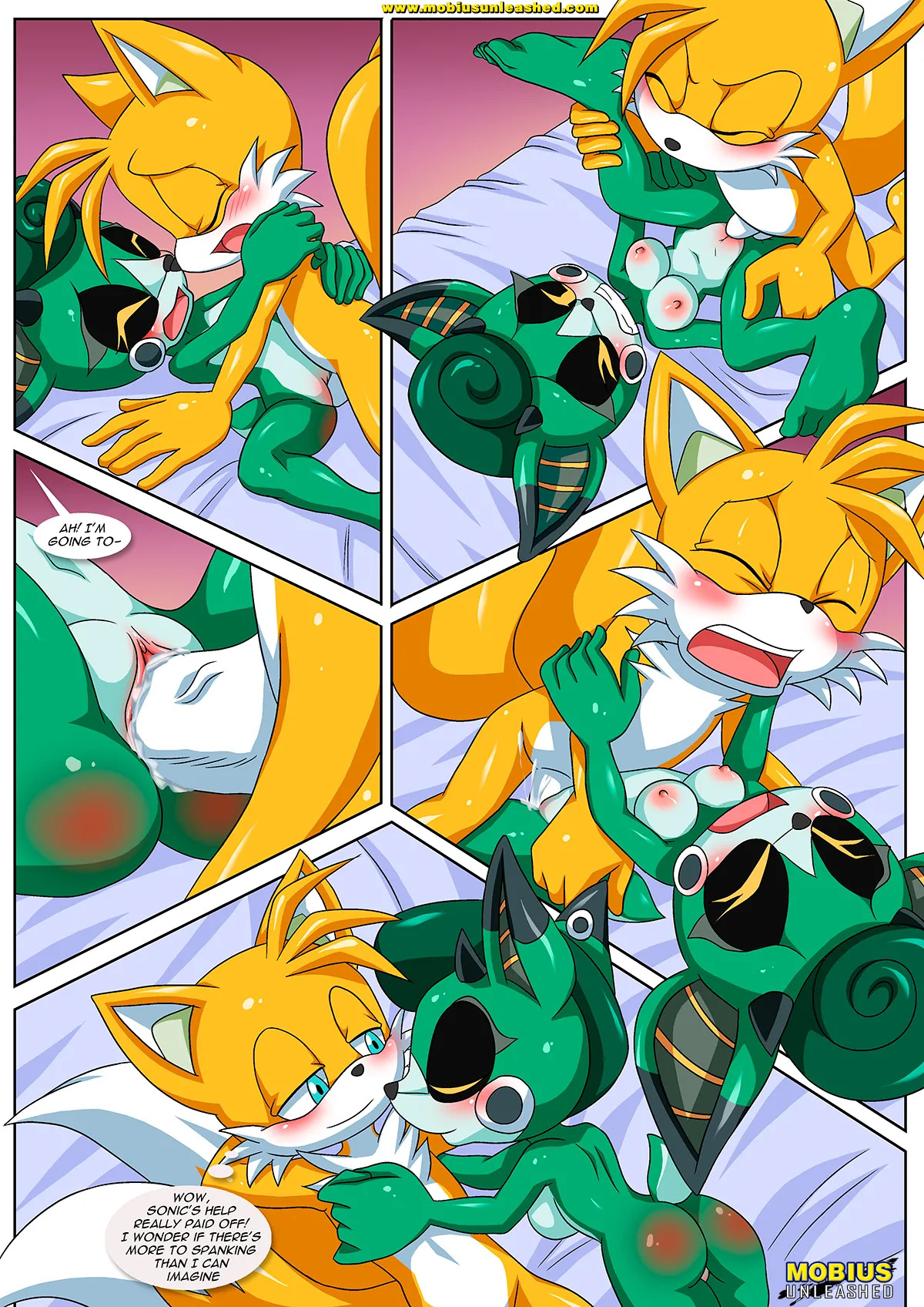 Mobius Unleashed: Sonic's Guide To Spanking (Extended) - Page 12