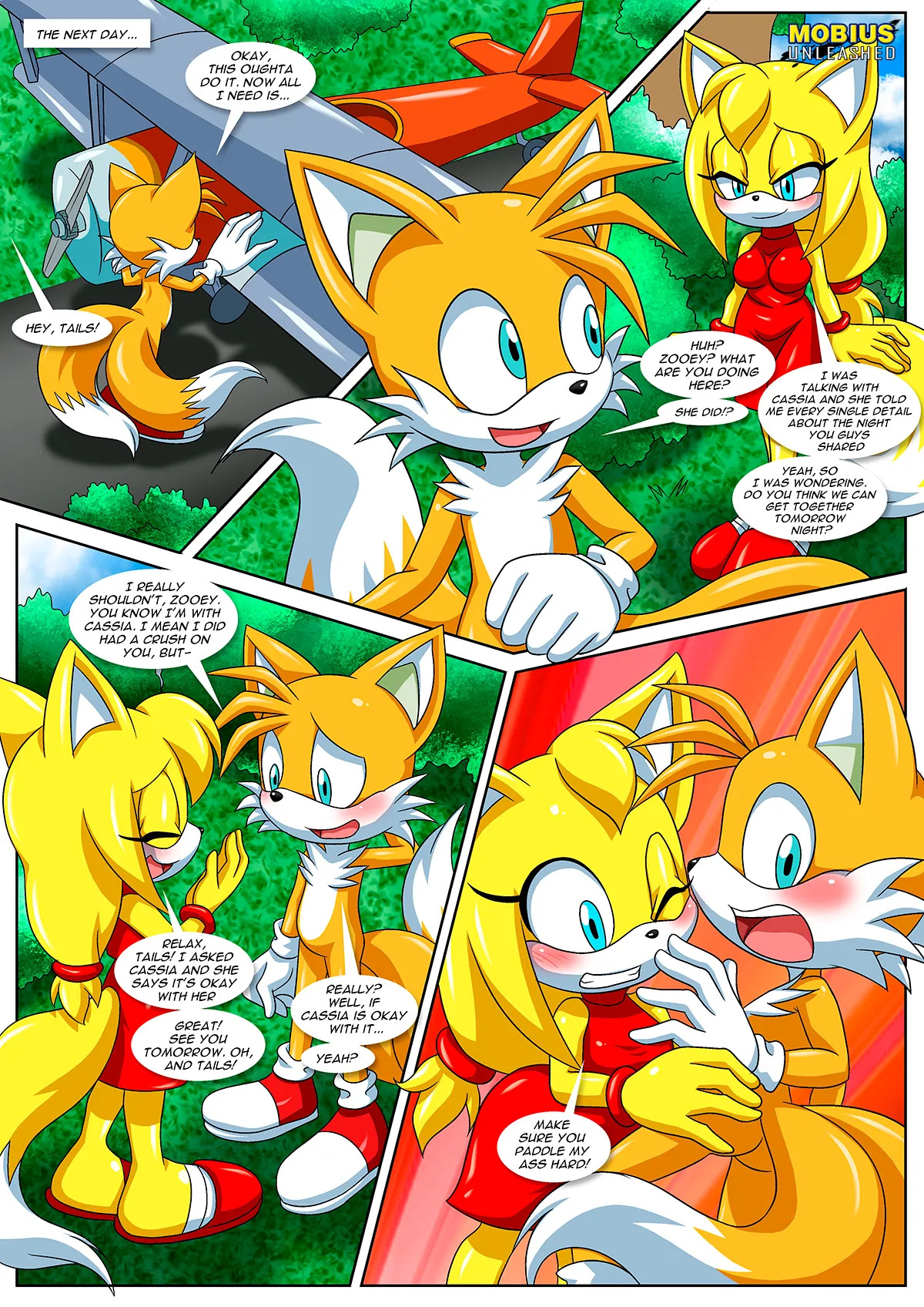 Mobius Unleashed: Sonic's Guide To Spanking (Extended) - Page 13