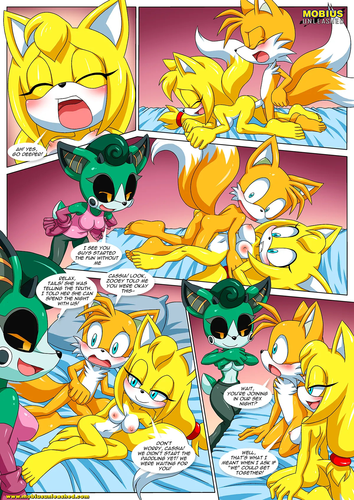 Mobius Unleashed: Sonic's Guide To Spanking (Extended) - Page 19