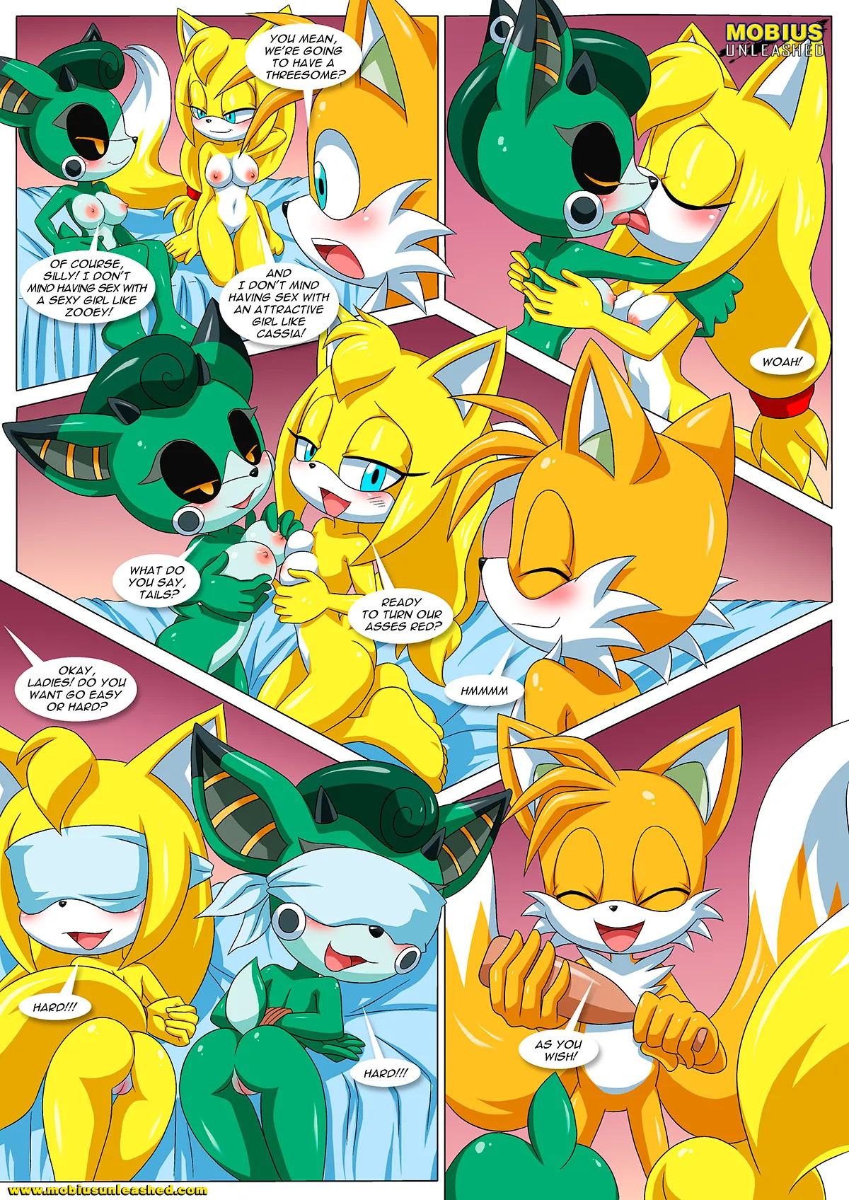 Mobius Unleashed: Sonic's Guide To Spanking (Extended) - Page 20