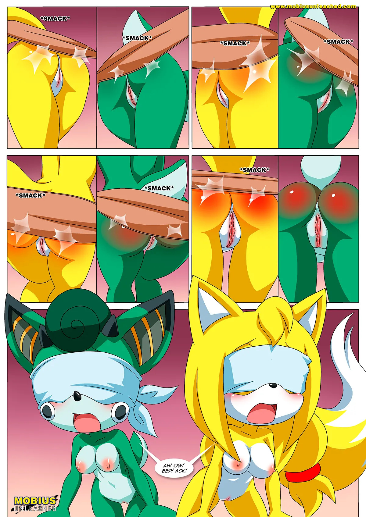 Mobius Unleashed: Sonic's Guide To Spanking (Extended) - Page 21