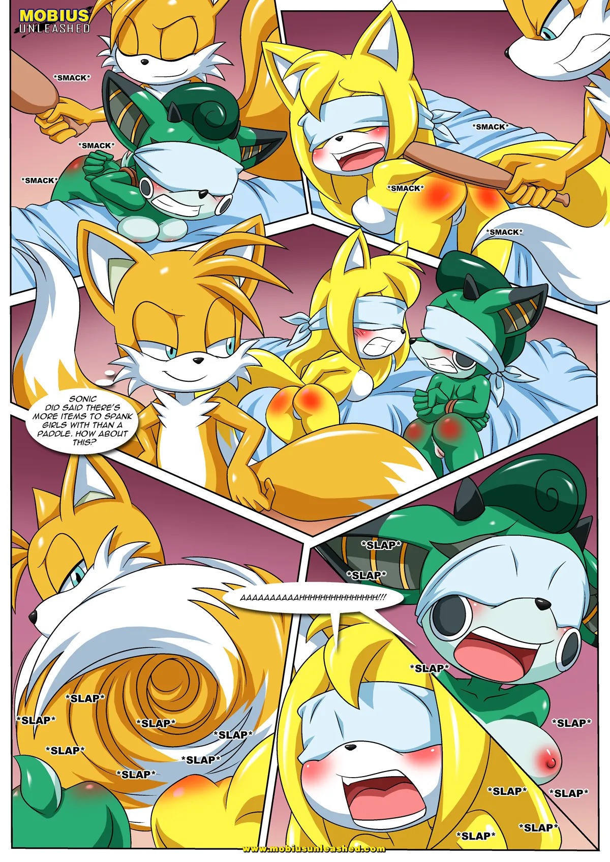 Mobius Unleashed: Sonic's Guide To Spanking (Extended) - Page 22