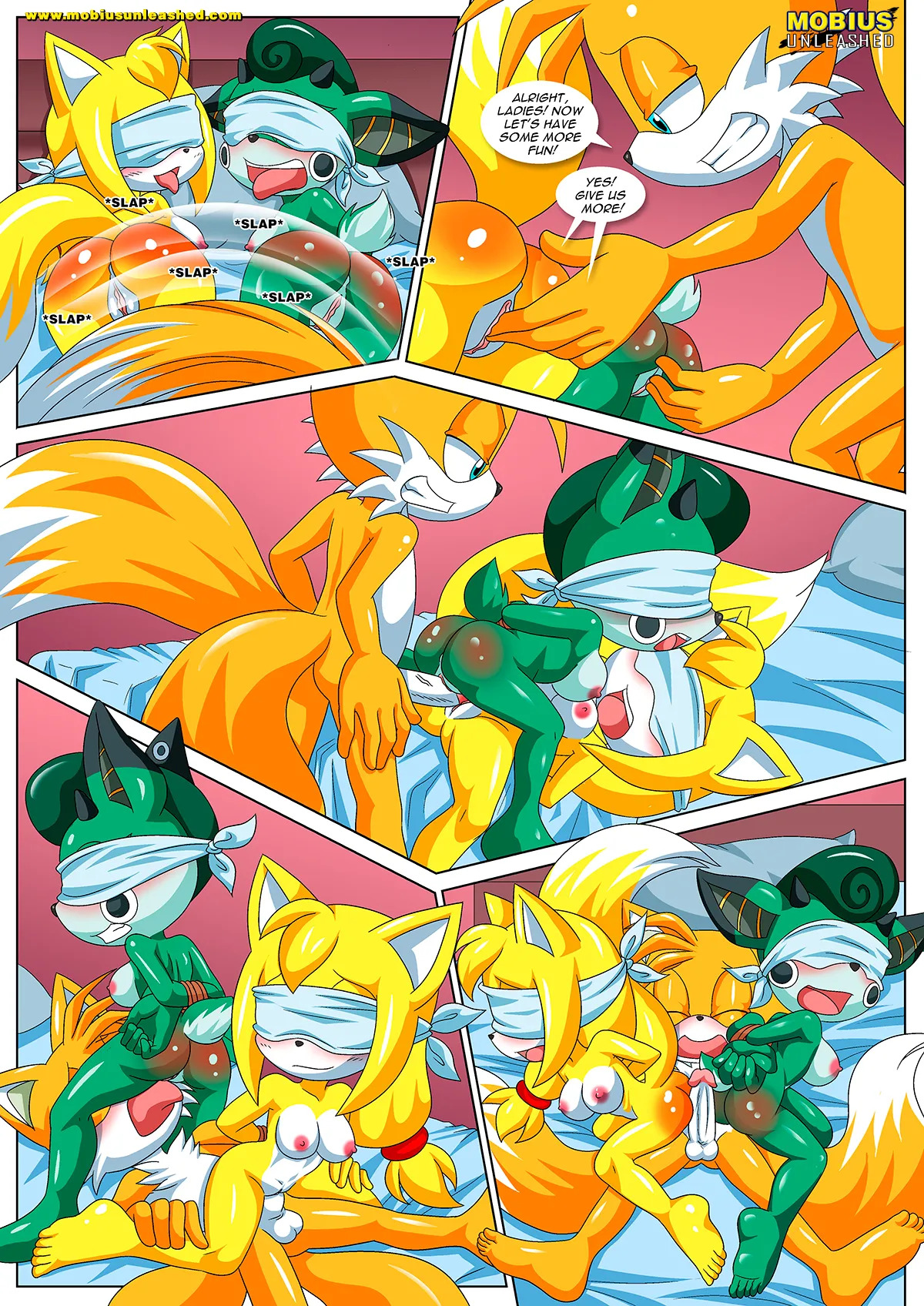 Mobius Unleashed: Sonic's Guide To Spanking (Extended) - Page 23