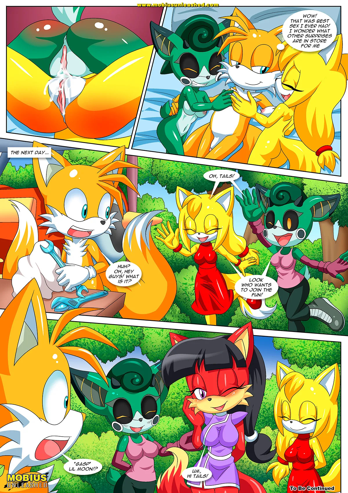 Mobius Unleashed: Sonic's Guide To Spanking (Extended) - Page 26