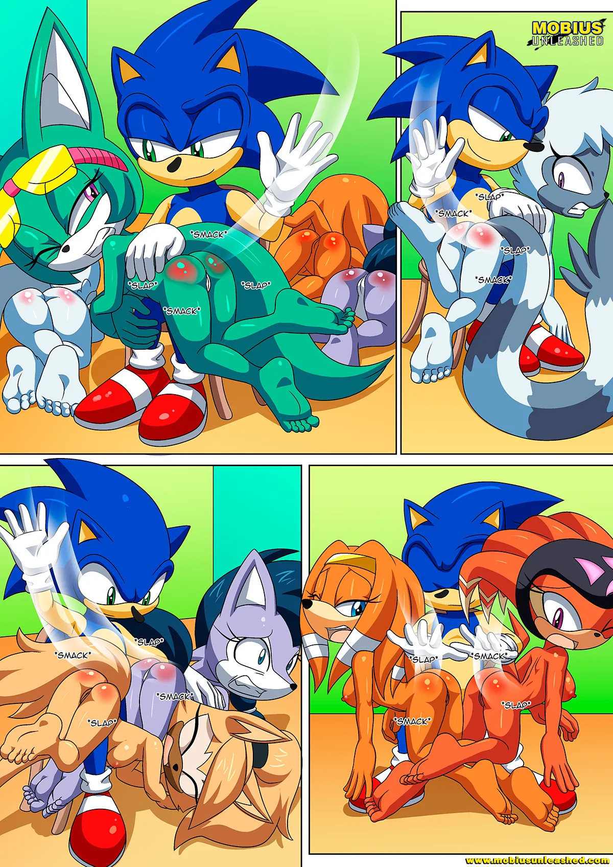 Mobius Unleashed: Sonic's Guide To Spanking (Extended) - Page 27
