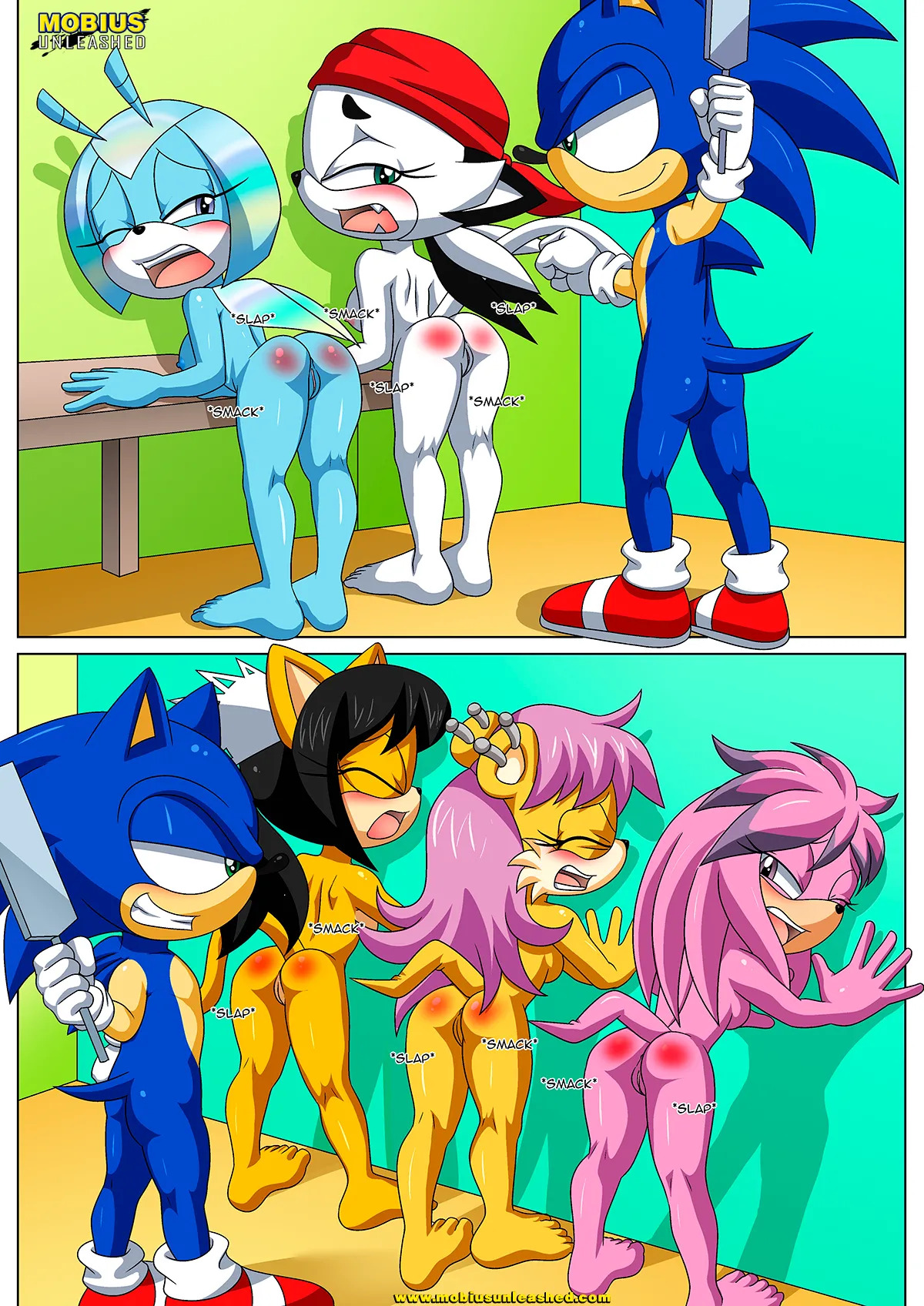Mobius Unleashed: Sonic's Guide To Spanking (Extended) - Page 28