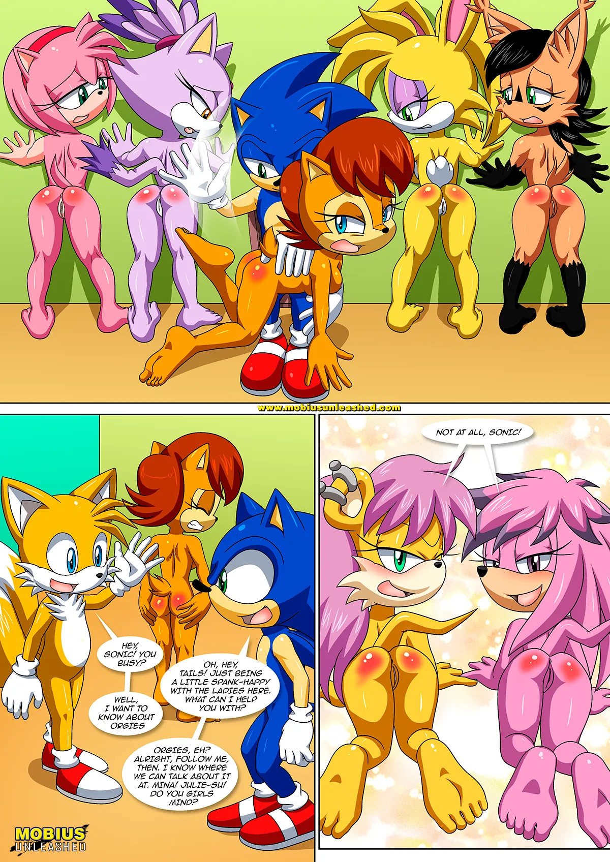 Mobius Unleashed: Sonic's Guide To Spanking (Extended) - Page 29