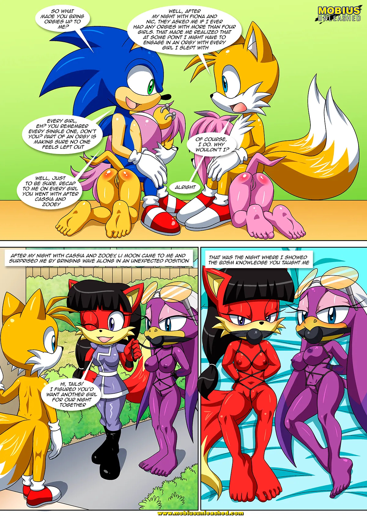 Mobius Unleashed: Sonic's Guide To Spanking (Extended) - Page 30