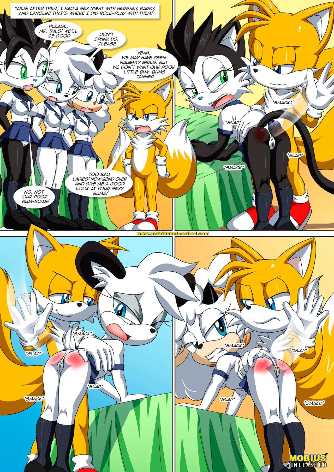 Mobius Unleashed: Sonic's Guide To Spanking (Extended) - Page 33