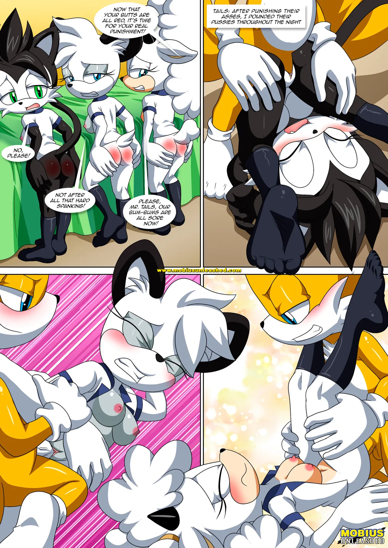 Mobius Unleashed: Sonic's Guide To Spanking (Extended) - Page 35