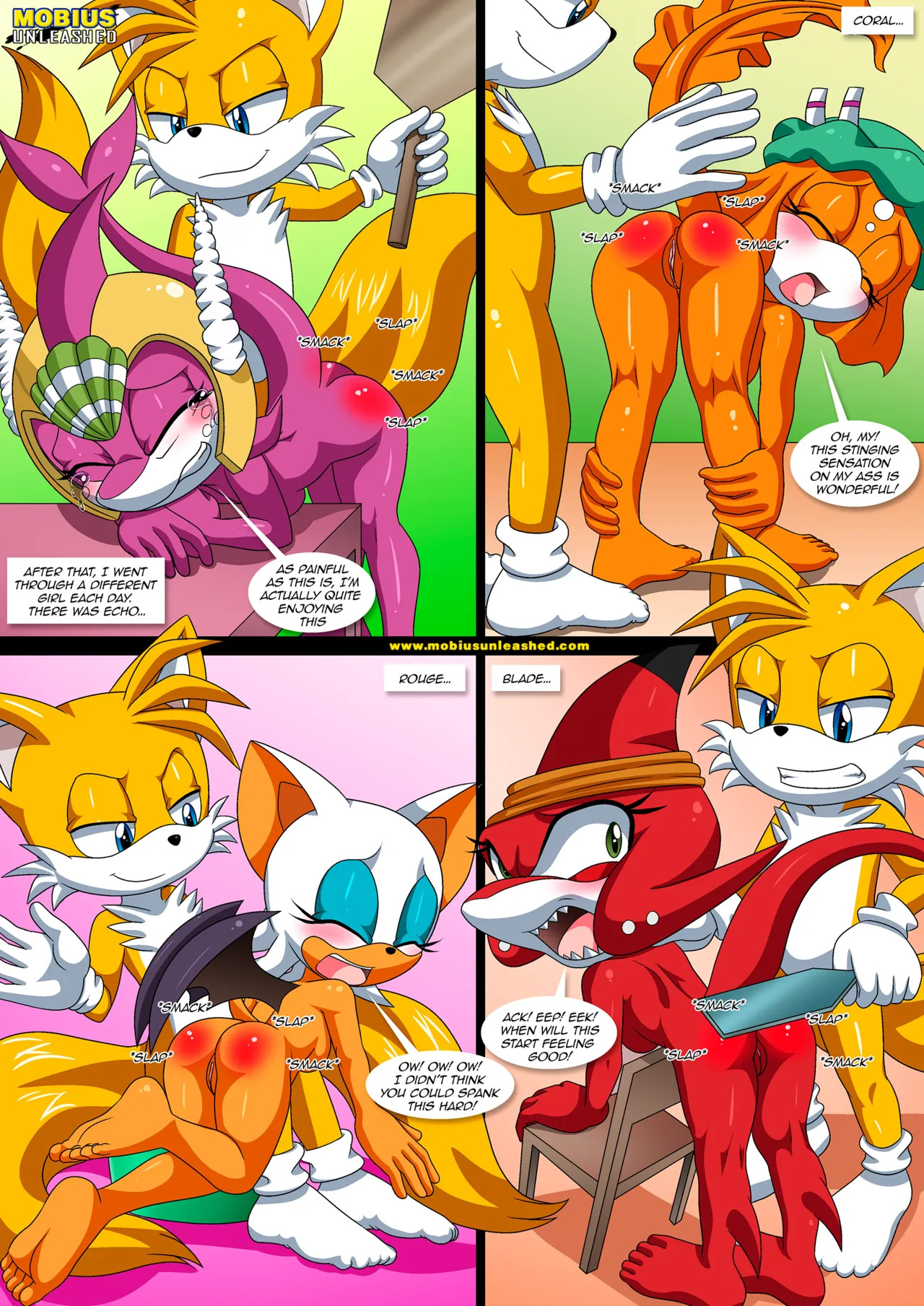 Mobius Unleashed: Sonic's Guide To Spanking (Extended) - Page 39