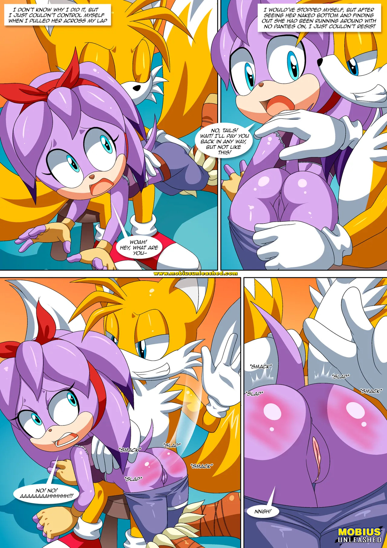 Mobius Unleashed: Sonic's Guide To Spanking (Extended) - Page 41