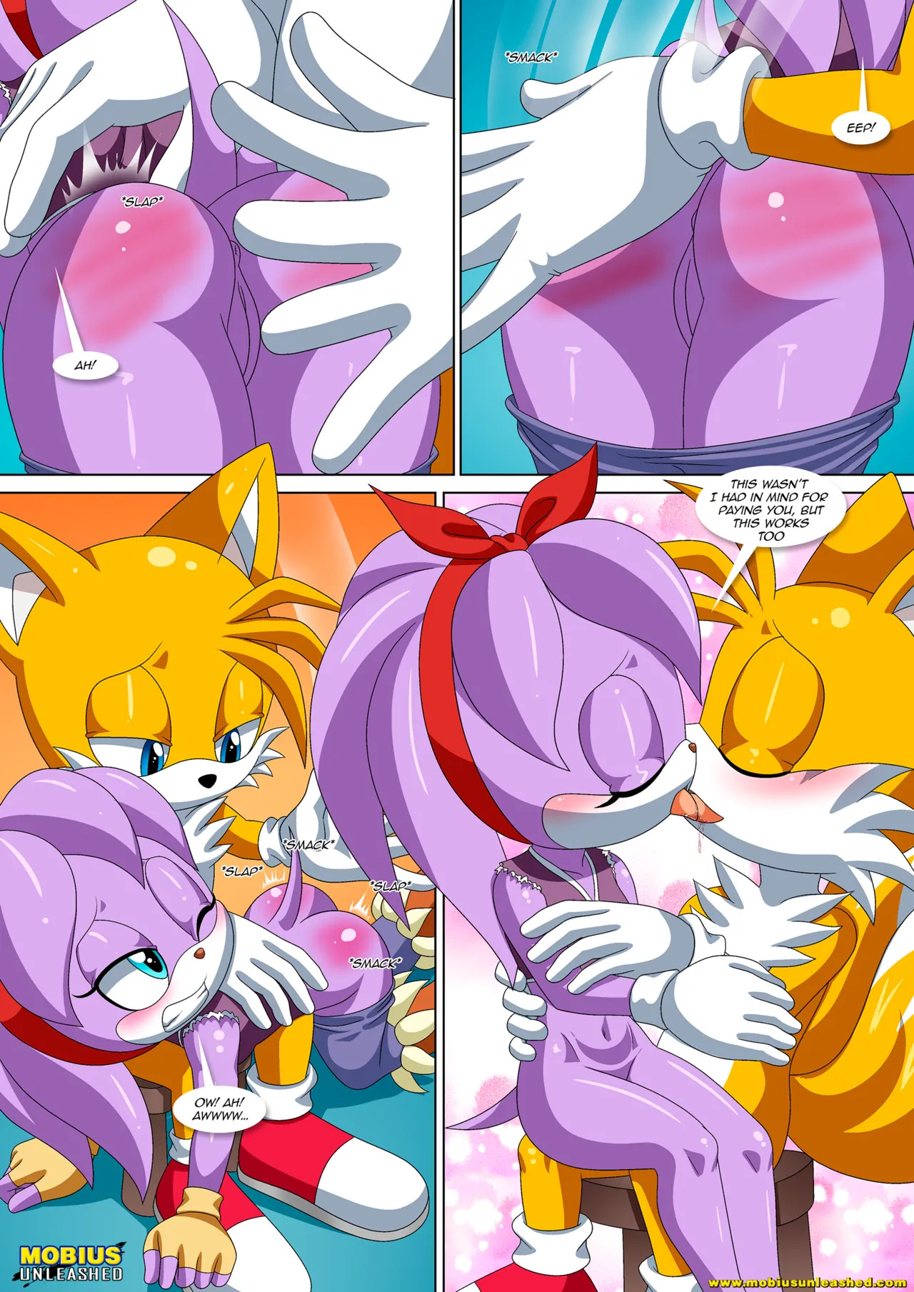 Mobius Unleashed: Sonic's Guide To Spanking (Extended) - Page 42