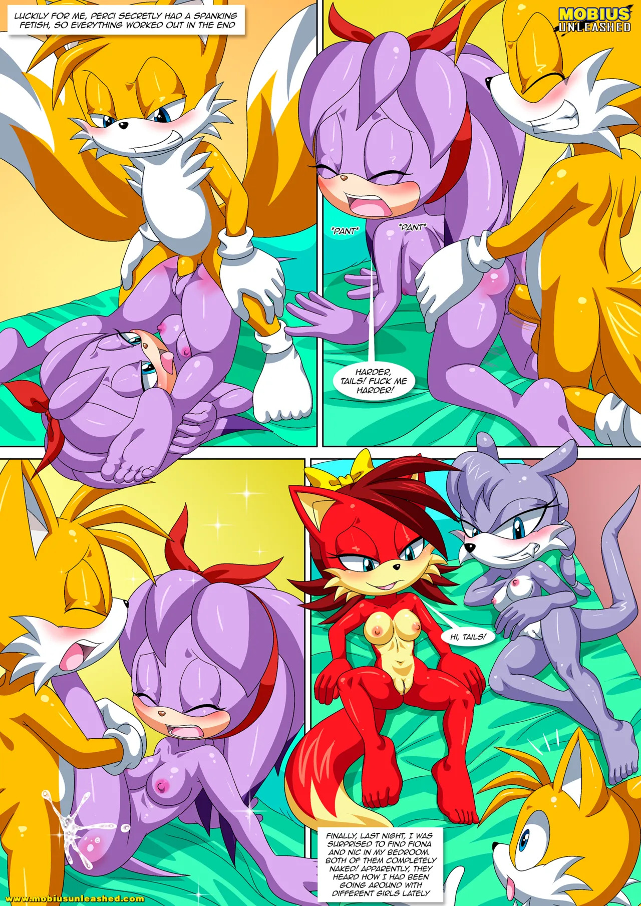 Mobius Unleashed: Sonic's Guide To Spanking (Extended) - Page 43
