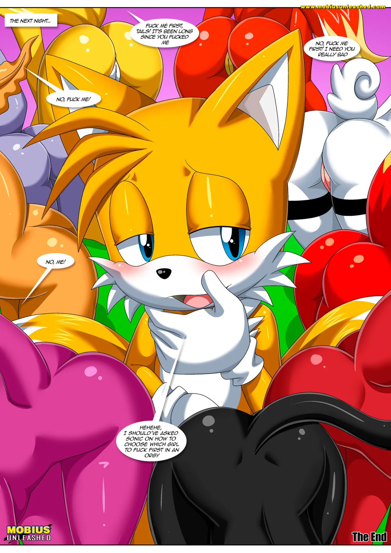 Mobius Unleashed: Sonic's Guide To Spanking (Extended) - Page 47