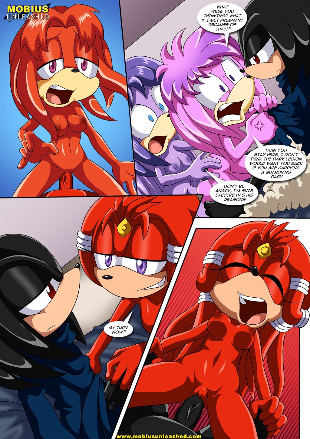 [Palcomix] Spectre's Harem (Sonic The Hedgehog) - Page 12