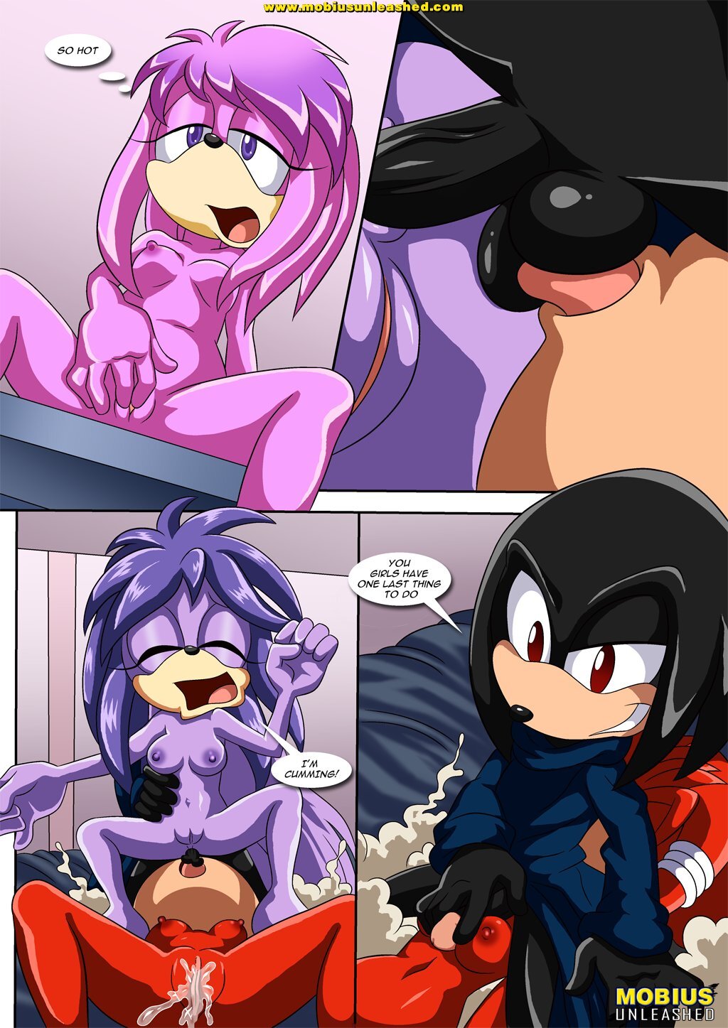 [Palcomix] Spectre's Harem (Sonic The Hedgehog) - Page 15